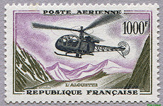 Hélicoptère Alouette 1.000 F