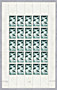 La feuille de 25 timbresdu Sagittaire 1946
