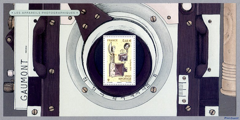 Image du timbre Souvenir philatélique du Spido reportage