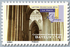 Image du timbre BAYEUX (14) - Cathédrale Notre-Dame