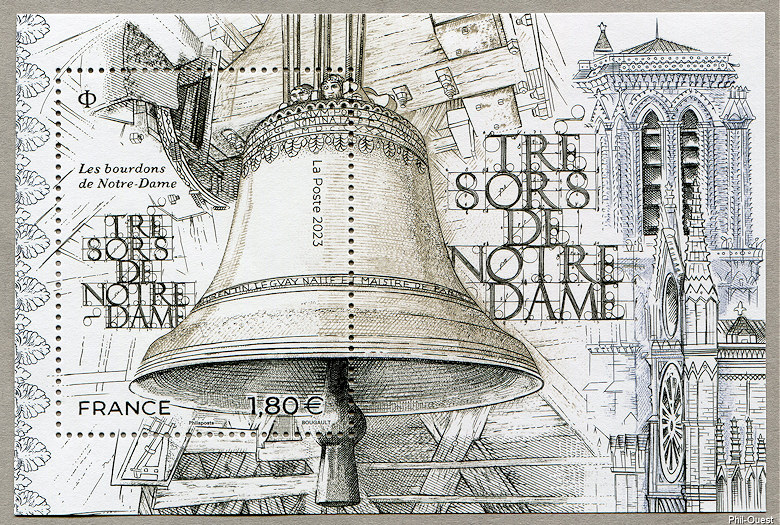 Image du timbre Les bourdons de Notre-Dame