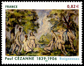 Paul Cézanne 1839-1906<BR>«Les baigneuses»