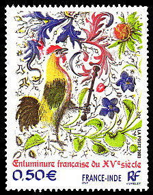 Image du timbre Enluminure française du XVè siècle