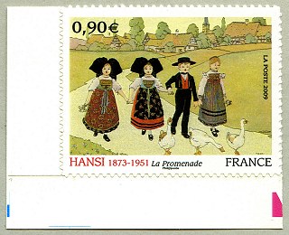 Hansi 1873-1961- La promenade