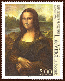 Image du timbre PhilexFrance 99 «Chefs-d'œuvres de l'Art»
-
Léonard de Vinci - La Joconde