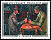 «Les joueurs de cartes»  sur le timbre de 1961