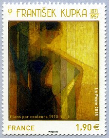 Image du timbre FRANTIŠEK KUPKA 1871-1957 - Plans par couleurs 1910-1911