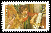 Auguste Renoir<BR>«Jeunes filles au piano» 1892