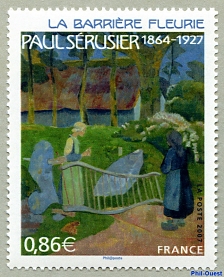 Paul Sérusier 1864-1927
   La barrière fleurie