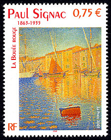 Paul Signac 1863-1935<br />«La bouée rouge»