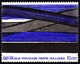 Pierre Soulages<BR>Œuvre originale