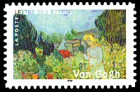 Vincent Van Gogh<BR>«Mademoiselle Gachet dans son jardin» 1890