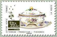 Image du timbre Terrine  /  Production : Vincennes