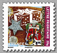 Image du timbre Timbre n° 8 - Pères Noël