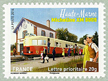 Image du timbre Haute-Marne - Micheline XM 5005