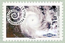 Image du timbre Cyclone Ingrid