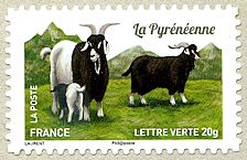 Image du timbre La Pyrénéenne