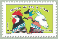 Image du timbre Sauter du coq à l'âne