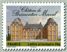 Image du timbre Château de Brémontier-Merval