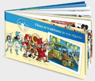Image du timbre Carnet « Fêtes et Traditions de nos régions »- Est, Centre et Sud-Est