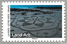 Image du timbre Land art Mandala