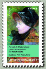 Portrait de Mademoiselle Lydia Cassatt (détail)<br />
par <strong>Mary Cassatt</strong><br />
Musée du Petit-Palais, Paris