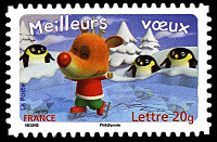 Quatrième timbre du carnet