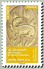 La Salamandre, galerie François 1er, au château de Fontainebleau