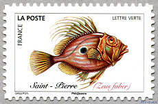 Image du timbre Saint-Pierre Zeus faber