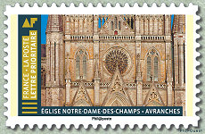 Image du timbre Église Notre-Dame-des-Champs -  Avranches