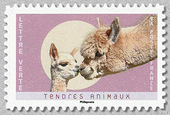Image du timbre Alpagas