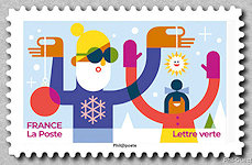 Image du timbre Deuxième timbre du carnet, rangée du haut