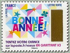 Image du timbre Timbre 8 - Bonne année !