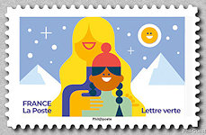 Image du timbre Quatrième timbre du carnet, rangée du bas