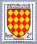 Image du timbre Armoiries d'Angoumois