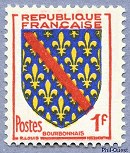 Image du timbre Armoiries  du Bourbonnais