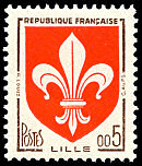 Image du timbre Armoiries de Lille en nouveaux francs