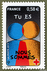 Image du timbre Tu es nous sommes