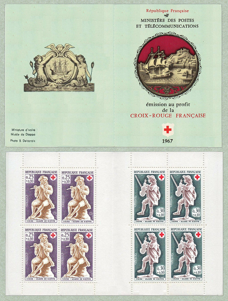 Image du timbre Miniatures d'ivoire du musée de Dieppe