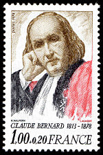 Image du timbre Claude Bernard 1813 - 1878