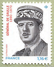 De Gaulle en uniforme miltaire