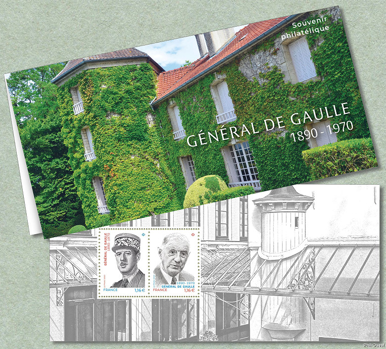 Général De Gaulle  1890-1970 - La Boisserie à Colombey-les-Deux-Églises (Haute-Marne)