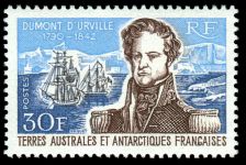 Image du timbre Dumont d´UrvilleNavigateur, explorateur (1790-1842)