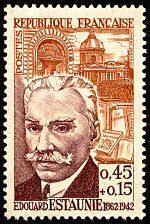 Image du timbre Édouard Estaunié 1862-1942