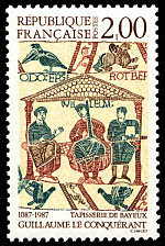 1087 - 1987 Tapisseries de Bayeux<BR>Guillaume le Conquérant 