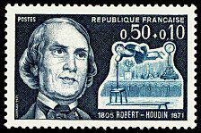 Image du timbre Robert Houdin 1805-1871