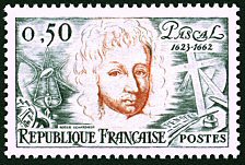 Blaise Pascal 1623-1662
   300ème anniversaire de sa mort
