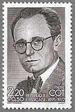 Image du timbre Pierre Cot 1895-1977