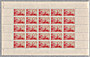 La feuille de 25 timbres  de 1937 de Pierre Loti