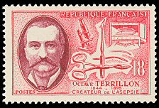 Octave Terrillon (1844-1895)<BR>Créateur de l´asepsie chirurgicale